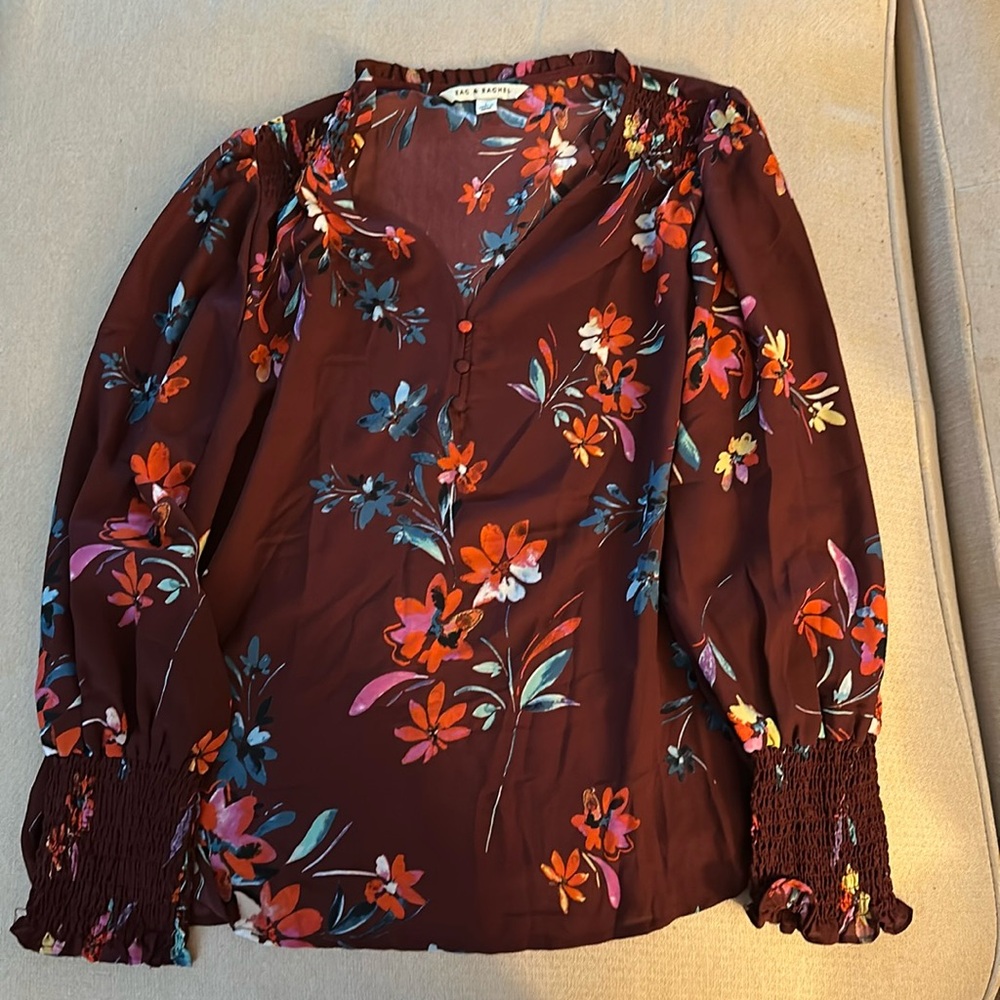 Floral Print Dress Shirt